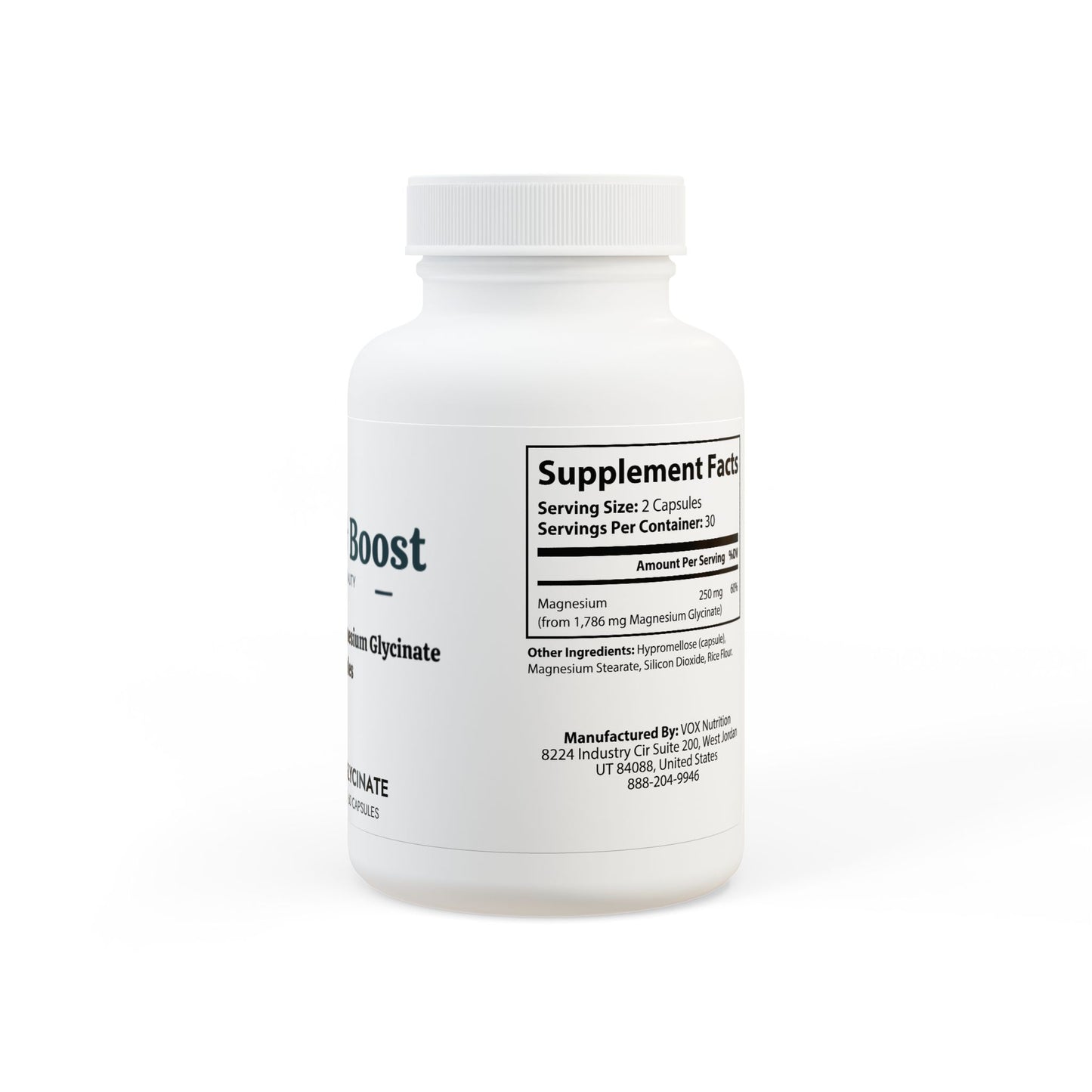 MagnaFlex Active Magnesium Glycinate Capsules (60 Capsules)