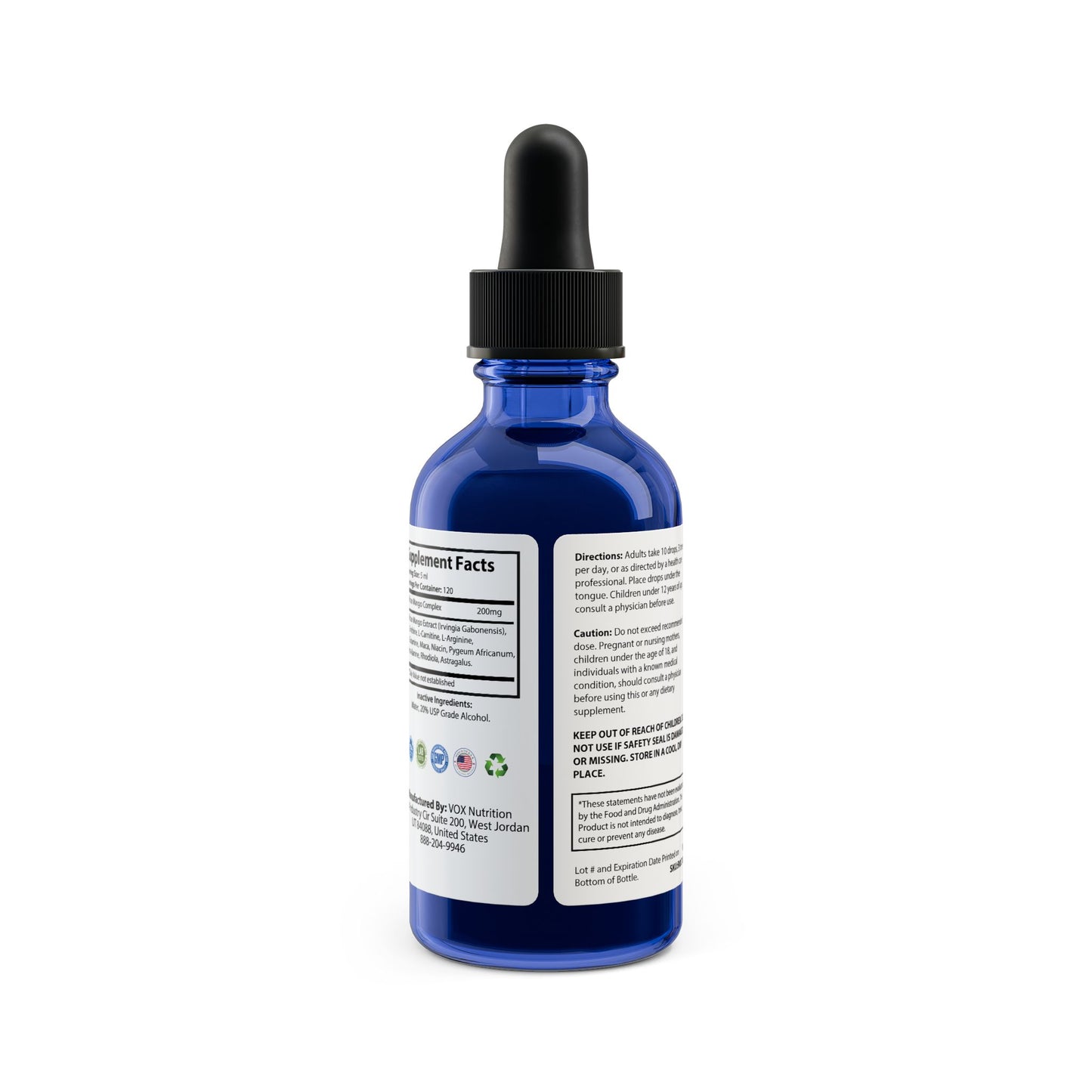 MangoBoost Performance Drops – 60ml (2 fl. oz)