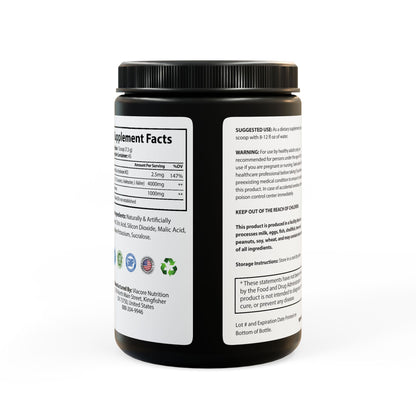 MuscleMend Watermelon BCAA Powder (325g, 11.46oz, 45 servings)
